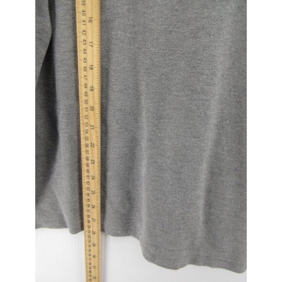 LL Bean Sweatshirt Medium 1/4 Zip Pullover Sweater Outdoor Preppy Knit - Picture 4 of 9